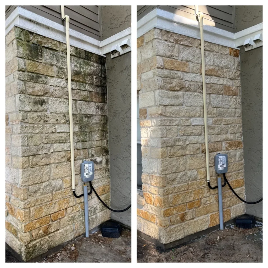 pressure washing