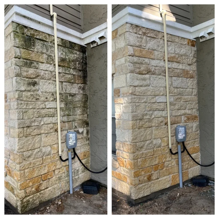 pressure washing